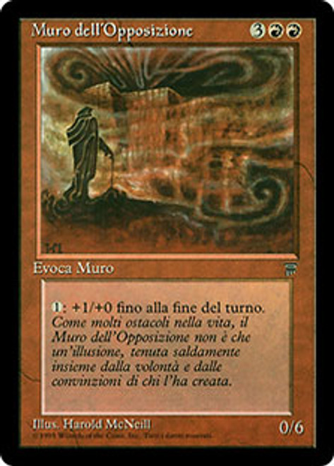 Wall of Opposition (Italian) #1035R